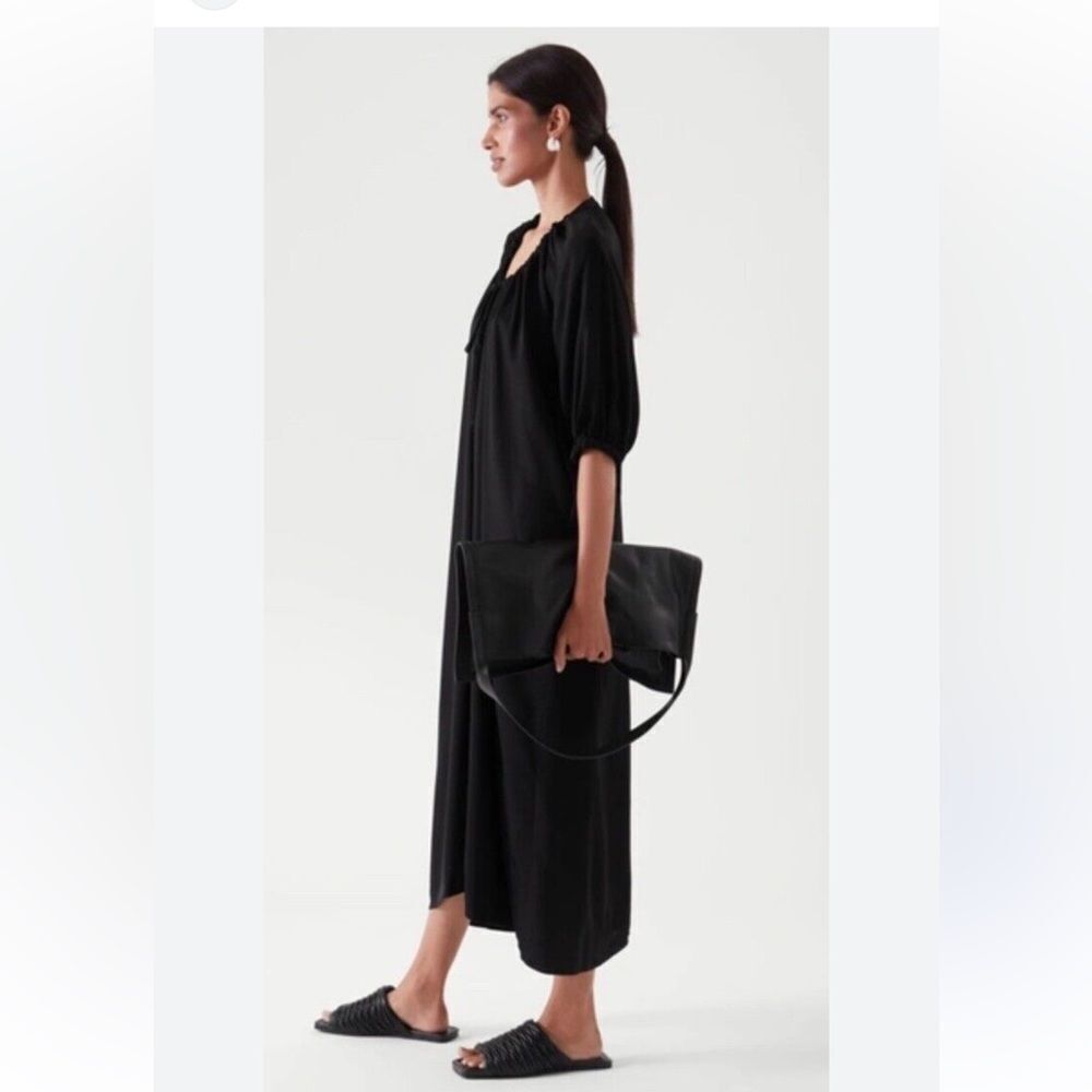 COS Drawstring Maxi Dress - Picture 2 of 6